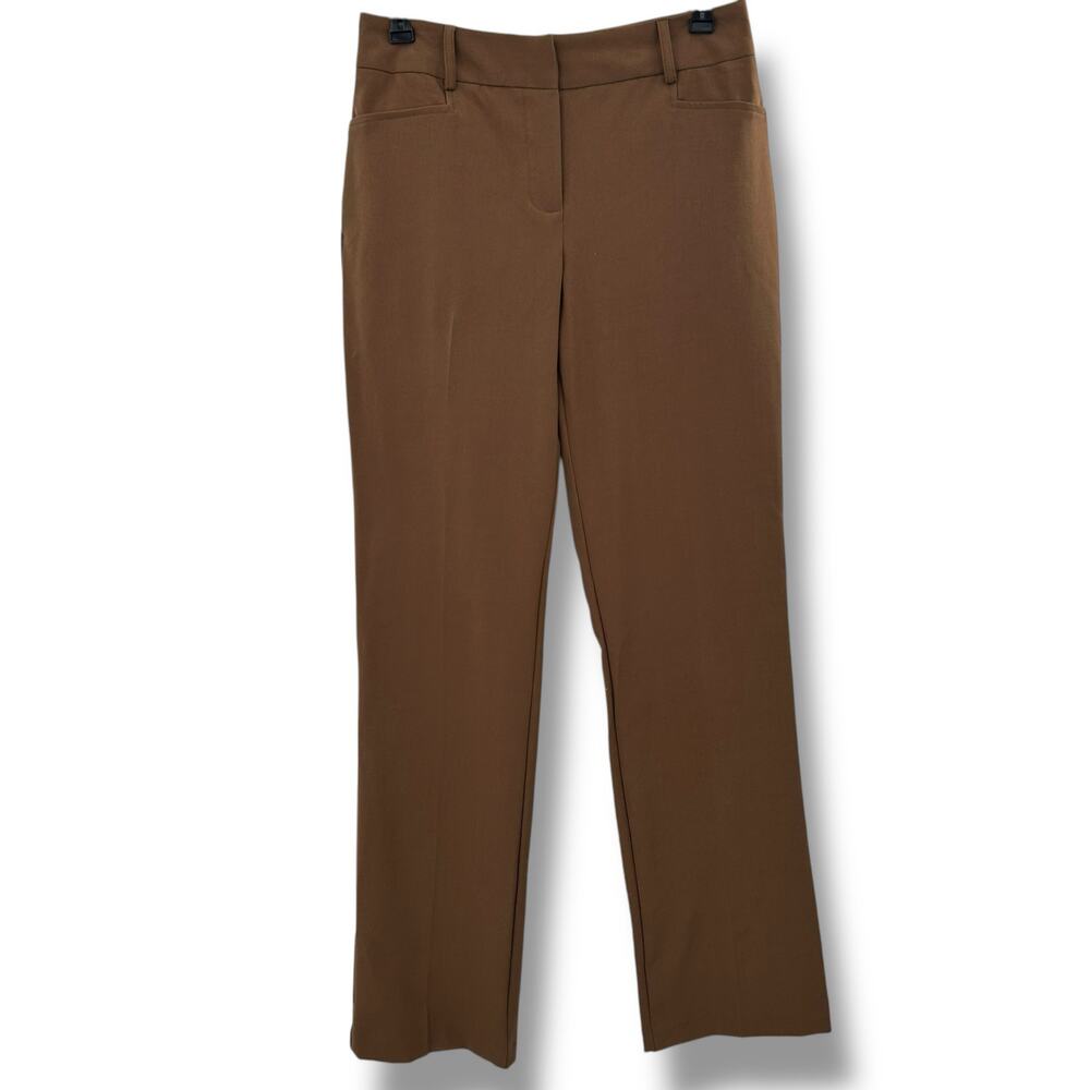 NEW BCX Brown Pants Size 5 Straight Leg Trousers Dress Pants Office Work Wear
